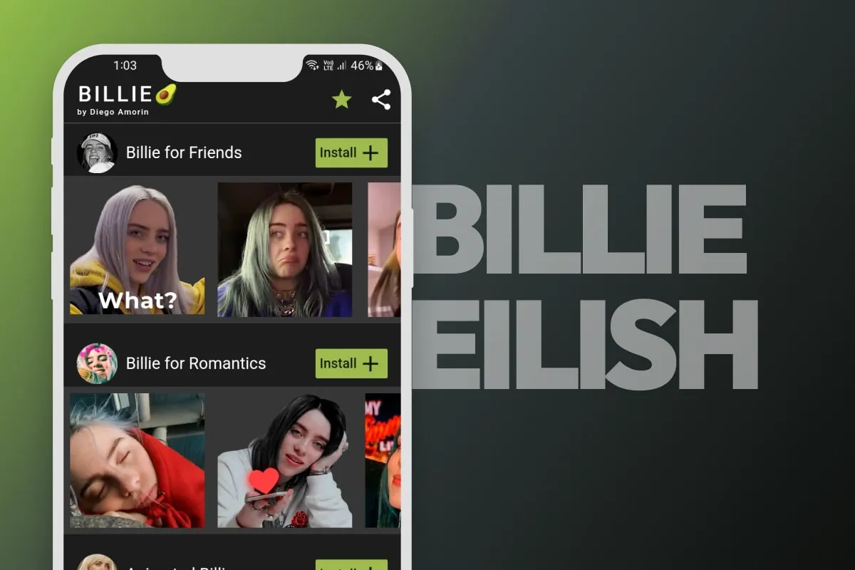 Stickers de Billie Eilish